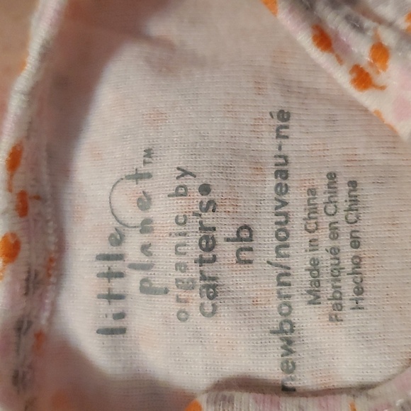 Carter's/Gerber Infant Girl's One Piece Bodysuits Size NB Set of 6 - Picture 3 of 13